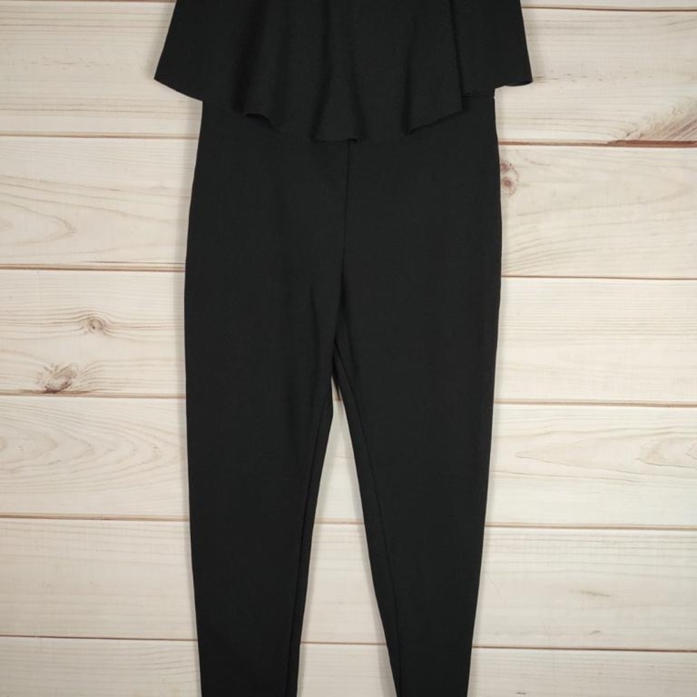 Mind Code M Jumpsuit Womans Black Strapless With … - image 3